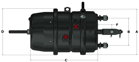 3030TVW3ULP-80085 - VCT & Ultralife Plus - Brake Chambers Products